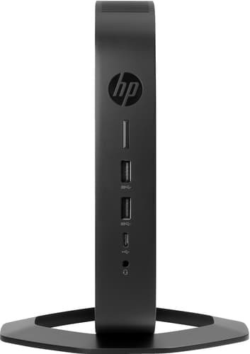 HP t640 - Thin client - SFF - 1 x Ryzen Embedded R1505G / up to 3.3 GHz - RAM 8 GB - flash - eMMC 32 GB - Radeon Vega 3 - Gigabit Ethernet - Windows 10 IoT Enterprise for Thin Clients 64-bit - monitor: none — view 1