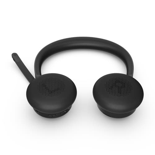 Lenovo 6550 - Headset - on-ear - Bluetooth - wireless - active noise cancelling - black - Certified for Microsoft Teams — view 13