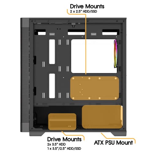 VIDA Zephyr V2 Tower Black — view 11