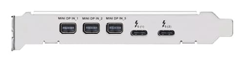 ASUS ThunderboltEX 5 - Thunderbolt adapter - PCIe 4.0 x4 - USB-C x 2 — view 8