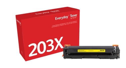 Everyday - Yellow - compatible - toner cartridge (alternative for: Canon CRG-054HY, HP 203X) - for Canon ImageCLASS LBP622, MF641, MF642, MF644, HP Color LaserJet Pro MFP M280, MFP M281 — view 1
