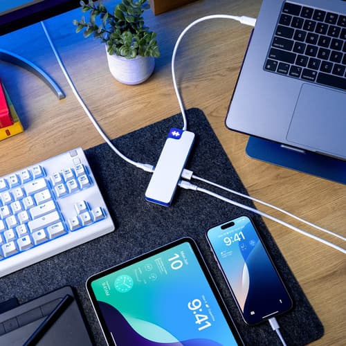 HyperDrive Flex 8 Port USB-C Hub Blue — view 3