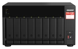 QNAP TS-873A - NAS server - 8 bays - SATA 6Gb/s - RAM 8 GB - Gigabit Ethernet / 2.5 Gigabit Ethernet
