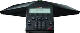 Poly Trio 8300 - Conference VoIP phone - with Bluetooth interface - 3-way call capability - SIP, SRTP, SDP - 3 lines - black - government GSA - TAA Compliant