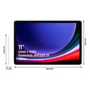 ^GXY TAB S9 WIFI 128GB BEIGE thumbnail 1