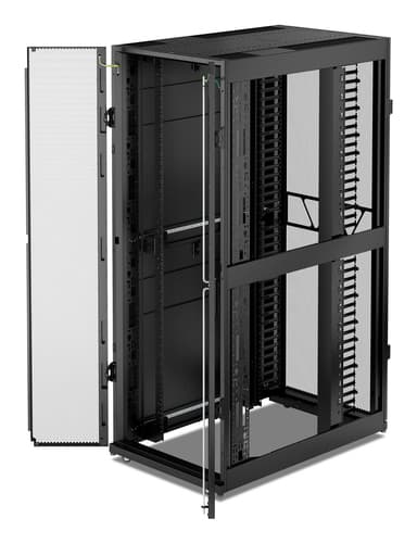 APC NetShelter SX Gen 2 - Rack cabinet - 1991H x 750W x 1200D mm, with sides - floor-standing - black - 42U - 19" - TAA Compliant — view 5