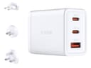 D-Link DCP-651 - Power adapter - GaN - 65 Watt - 5 A - PD 3.0, QC 4.0 - 3 output connectors (2 x USB-C, USB Type A) thumbnail 1