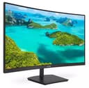 Philips E-line 241E1SCA - LED monitor - curved - 24" (23.6" viewable) - 1920 x 1080 Full HD (1080p) @ 75 Hz - VA - 250 cd/m� - 3000:1 - 4 ms - HDMI, VGA - speakers - textured black