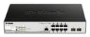 D-Link DGS 1210-10P/ME - Switch - Managed - 8 x 10/100/1000 (PoE) + 2 x Gigabit SFP - rack-mountable - PoE (78 W) thumbnail 2