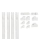 CABLE DUCT KIT 4 PCS SELF ADHES 1M thumbnail 1
