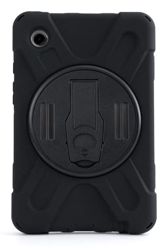 techair classic pro - Protective case for tablet - rugged - silicone, polycarbonate - black - for Samsung Galaxy Tab A9 — view 11