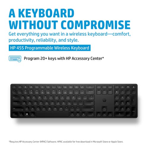 HP 455 PROGRAMMABLE WL KBD (BULK 12) — view 7