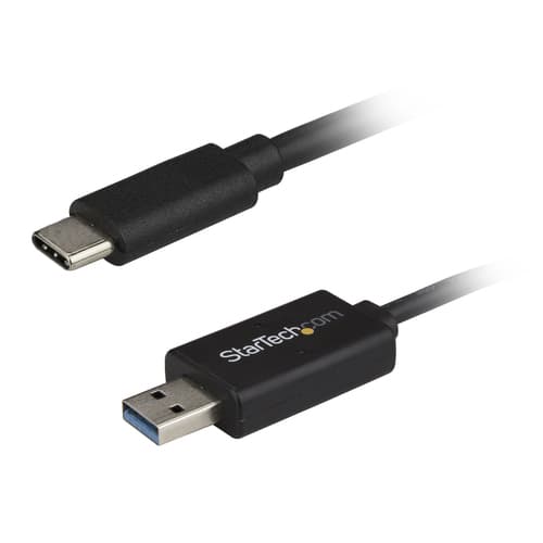 StarTech.com USB C to USB Data Transfer Cable for Mac and Windows, USB 3.0 - 2m (6ft) - USB cable - 24 pin USB-C (M) to USB Type A (M) - USB 3.0 - 2 m - black