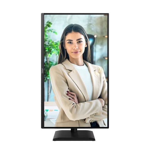 AOC Q27P4U - LED monitor - 27" - 2560 x 1440 QHD @ 120 Hz - IPS - 1500:1 - 4 ms - HDMI, DVI, DisplayPort, VGA - speakers - black — view 11