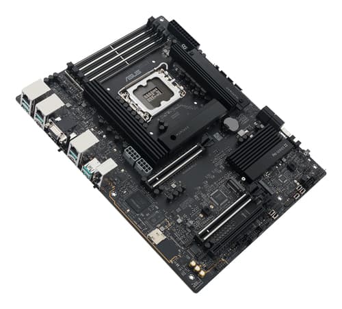 ASUS Pro WS W880-ACE SE - Motherboard - ATX - LGA1851 Socket - W880 Chipset - USB4, USB 3.2 Gen 2x2, USB 3.2 Gen 2, USB 3.2 Gen 1 - 2 x 2.5 Gigabit LAN, Gigabit LAN - onboard graphics - HD Audio (8-channel) — view 7