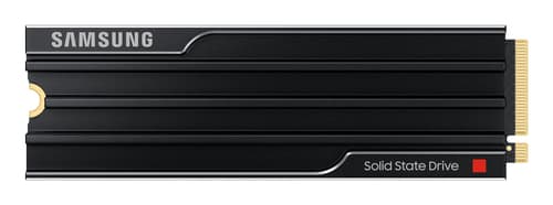 Samsung 9100 PRO MZ-VAP1T0 - SSD - encrypted - 1 TB - with heatsink - internal - M.2 2280 - PCI Express 5.0 x4 (NVMe) - 256-bit AES - TCG Opal Encryption 2.0 - black