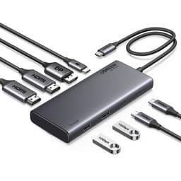 REVODOK PRO 308 8IN1 TRIPLE DIS DOCK
