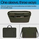 HP - Notebook sleeve - modular - 15.6" - grey, green