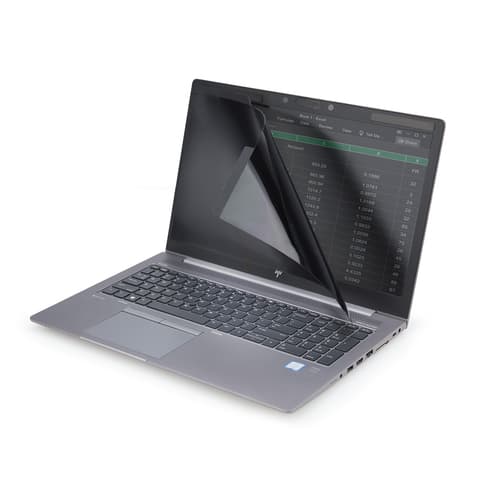 StarTech.com Laptop Privacy Screen for 15" Notebook, Magnetic Removable Laptop Display Security Filter, Blue Light Reducing Screen Protector, 16:9, Matte/Glossy, +/-30 Degree Viewing - Blue Light Filter (PRIVSCNLT15) - Notebook privacy filter - removable - magnetic - 15" - transparent - TAA Compliant - for P/N: LTSTND2IN1 — view 5