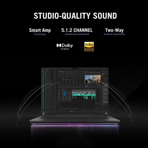 18.0 WQXGA ANTI-GLARE NON-TOUCH,1200NITS(HDR)(2000 ZONE)/B,DCI-P3:100%(240HZ) / Intel ARL HX U9 / GN22-X9 / 32G /� 2TB (performance 1TB+1TB) / Off Black / Win11 — view 18