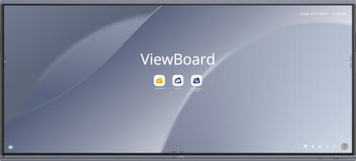 ViewSonic ViewBoard IFP105UW - 105" Diagonal Class (104.6" viewable) LED-backlit LCD display - interactive - with touchscreen (multi touch) / optional slot-in PC capability - 5K UHD (2160p) 5120 x 2160 - Direct LED - with ViewSonic VB-WIFI-004 Adapter — view 1