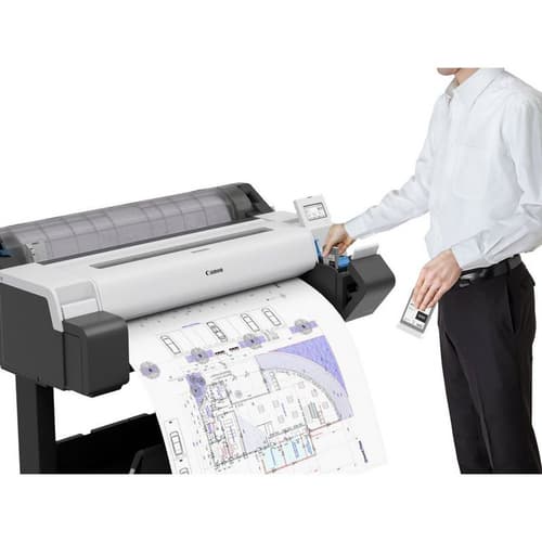 Canon imagePROGRAF TM-340 - 36" large-format printer - colour - ink-jet - Roll (91.7 cm) - Gigabit LAN, Wi-Fi(n), USB 2.0 host — view 5