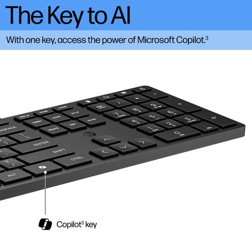 HP Desktop 320K - Keyboard - USB - UK - Smart Buy — view 9