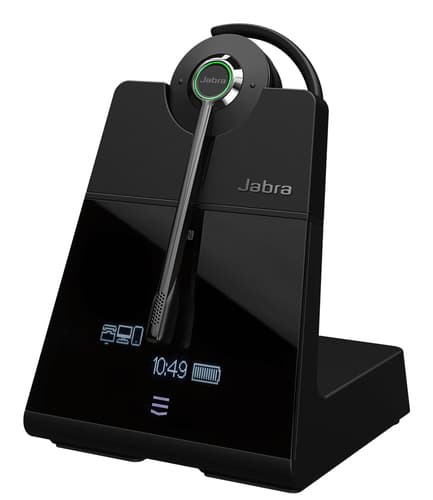 Jabra Engage 75 SE Convertible - Headset - on-ear - convertible - DECT / Bluetooth - wireless - NFC - Zoom Certified, Google Meet Certified, Amazon Chime Certified, Works With Chromebook Certified, UC certified