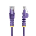 10m Purple Slim CAT6 Ethernet Cable
