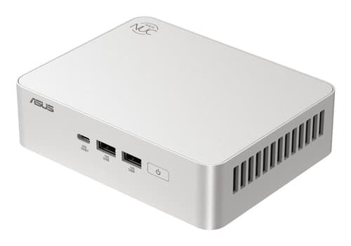 ASUS NUC 15 Pro+ RNUC15CRSU700003 - Barebone - mini PC 1 x Core Ultra 7 255H / up to 5.1 GHz - RAM 0 GB - Arc Graphics 140T - IEEE 802.11ax (Wi-Fi 6), IEEE 802.11be (Wi-Fi 7), Bluetooth 5.4, 2.5 Gigabit Ethernet, Gigabit Ethernet - silver — view 4