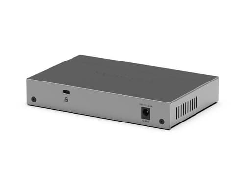 NETGEAR GS105PP - Switch - unmanaged - 1 x 10/100/1000 + 4 x 10/100/1000 (PoE+) - desktop, wall-mountable - PoE+ (83 W) — view 7