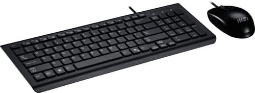 MSI USB Combo Copilot PRO_UK keyboard Mouse included Home/Office QWERTY UK English Black — view 5