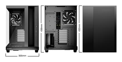 Be Quiet! Light Base 500 Midi Tower Black — view 3