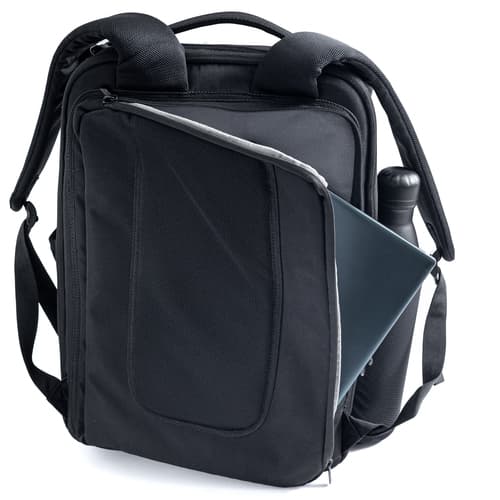 techair - Notebook carrying backpack - 14" - 15.6" - black — view 16