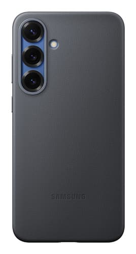 S25+ FAUX LEATHER CASE BLK — view 1