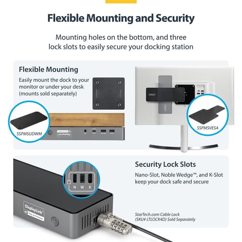 Triple-Monitor USB-C Dock 140W PD — view 7