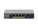 NETGEAR Easy Smart GS105EPP - Switch - high-power - L3 - smart - 1 x 10/100/1000 + 4 x 10/100/1000 (PoE+) - desktop, wall-mountable - PoE+ (120 W) thumbnail 2