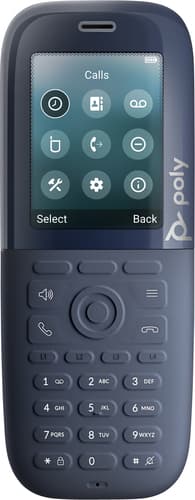 Poly Rove 30 - Cordless extension handset with caller ID/call waiting - DECT - 3-way call capability - 10 lines - black