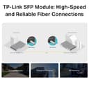 TP-Link TL-SM311LM V4 - SFP (mini-GBIC) transceiver module - 1GbE - 1000Base-SX - LC/UPC multi-mode - up to 550 m - 850 nm thumbnail 6