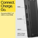 HP Travel Hub G3 - Port replicator - USB-C - HDMI