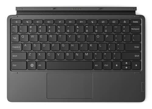 Lenovo Keyboard Pack - Keyboard and folio case (stand cover) - with trackpad - POGO pin - grey - for Tab P11 Pro (2nd Gen) ZAB5, ZAB6 — view 3