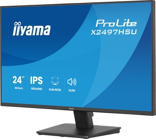 iiyama X2497HSU-B1 24" IPS LCD with 4-si — view 6