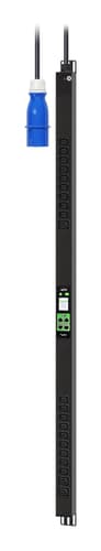 APC EasyPDU EPDU2116M - Power distribution unit (rack-mountable) - metered - AC 230 V - 3680 VA - 1-phase - Ethernet 10/100/1000, serial, USB - input: IEC 60309 2P+E - output connectors: 21 (18 x IEC 60320 C13, 3 x IEC 60320 C19) - 0U - 3 m cord - black thumbnail 1