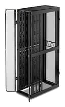APC NetShelter SX Gen 2 - Rack cabinet - 2436H x 600W x 1200D mm, with sides - floor-standing - black - 52U - 19" - TAA Compliant thumbnail 3