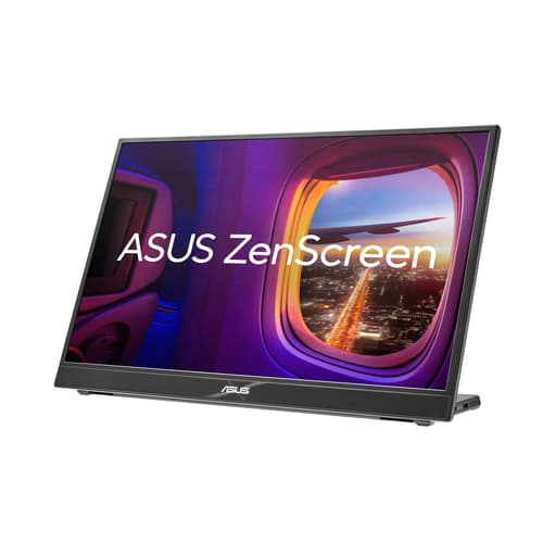 ASUS ZenScreen MB16QHG - LED monitor - 16" (15.6" viewable) - portable - 2560 x 1600 WQXGA @ 120 Hz - IPS - 500 cd/m� - 1200:1 - DisplayHDR 400 - 5 ms - HDMI, 2xUSB-C - grey