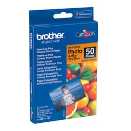 Brother BP - Glossy - 100 x 150 mm 50 sheet(s) photo paper - for Brother DCP-J1200, J1800, J772, J774, MFC-J1300, J2340, J3540, J3940, J4335, J4340, J5340
