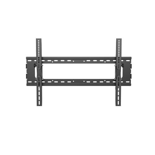 StarTech.com Flat Screen TV Wall Mount - Tilting - Supports 32" to 75" TVs - Steel - VESA TV Mount - Monitor Wall Mount (FLATPNLWALL) - Mounting kit (wall plate, 2 mounting brackets) - for flat panel - steel - black - screen size: 32"-75" - wall-mountable - for P/N: HDMIPLATE