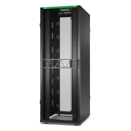 APC NetShelter SX Gen 2 - Rack cabinet - 2258H x 800W x 1070D mm, with sides - floor-standing - black - 48U - 19" - TAA Compliant — view 1
