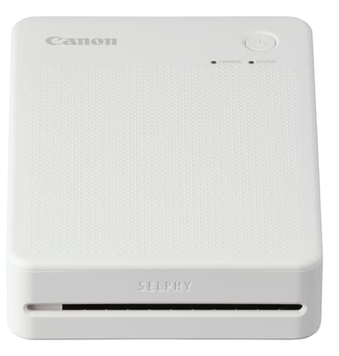 Canon SELPHY QX20 - Printer - colour - dye sublimation - 72 x 85 mm up to 0.66 min/page (colour) - capacity: 10 sheets - Wi-Fi(g) - sand white — view 3