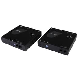 StarTech.com HDMI Over IP Extender - 1080p - HDMI Video and USB Over IP Distribution Kit with Video Wall Support - HDMI and USB Over LAN (ST12MHDLANU) - Video/audio/USB extender - up to 100 m - for P/N: ST12MHDLANUR